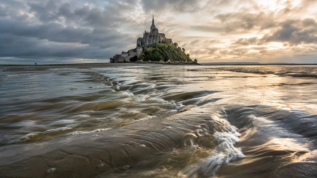 Marées et baie